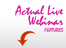 You can deliver live webinars with the exact same experience as pre-recorded. Your attendees will never know if it is live or recorded because it could literally be either.